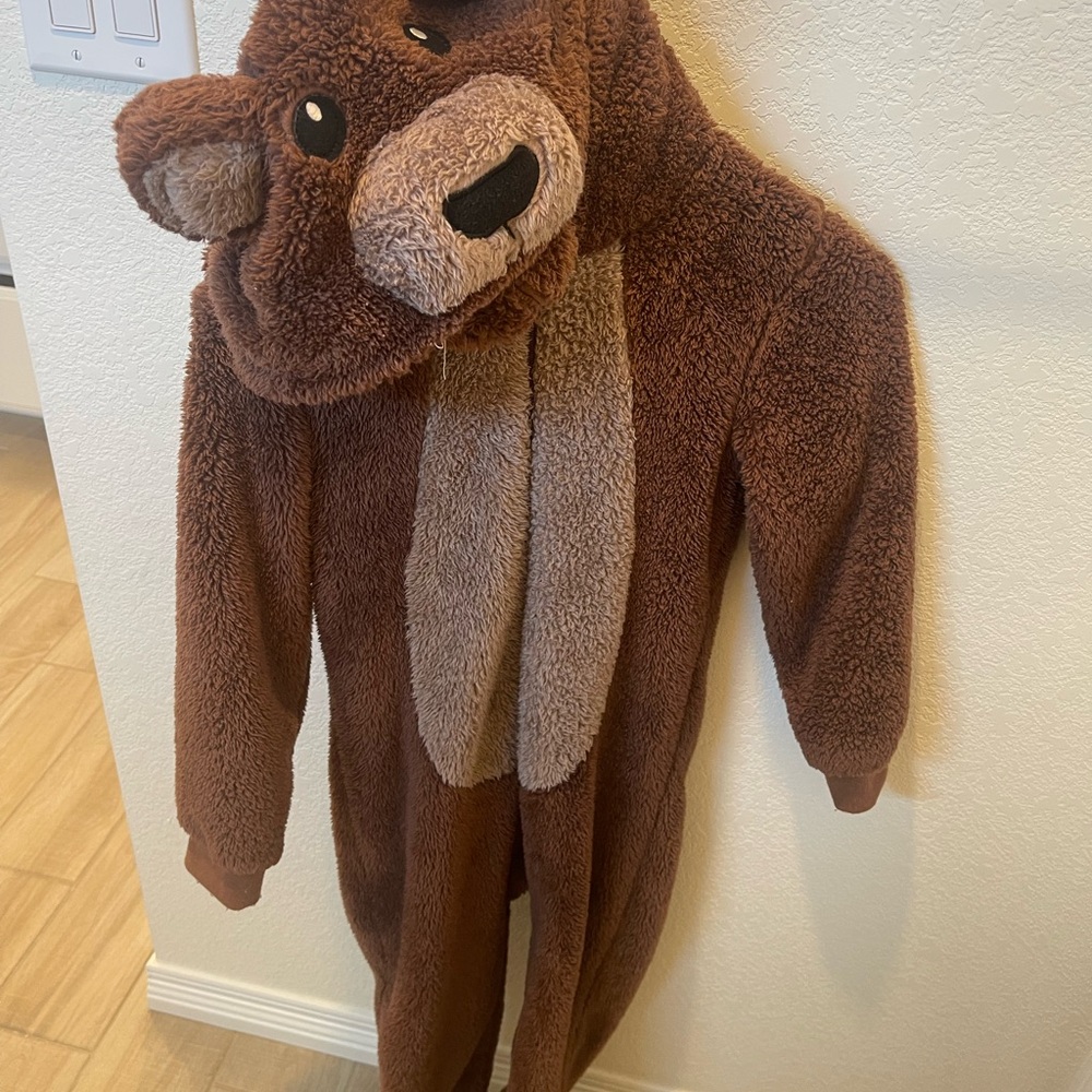 Cozy Brown Bear Onesie